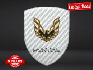 Pontiac Pegatinas En Relieve Auto Máximo Duradero Estilo Pro